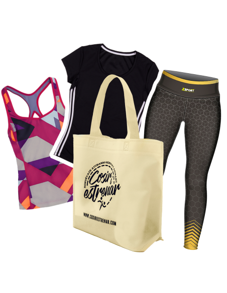 Bolsa sorpresa deporte mujer 3 prendas - Cosir i Estrenar